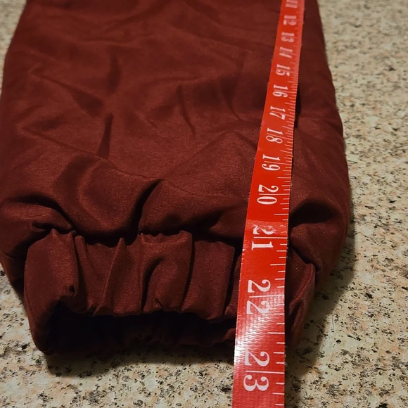 Tudor Court Warm Winter Filled Jacket Burgundy 4-pocket Snap Zip Women size M - Picture 14 of 14